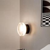 Modern Minimalist Circular LED Wall Light for Bedroom